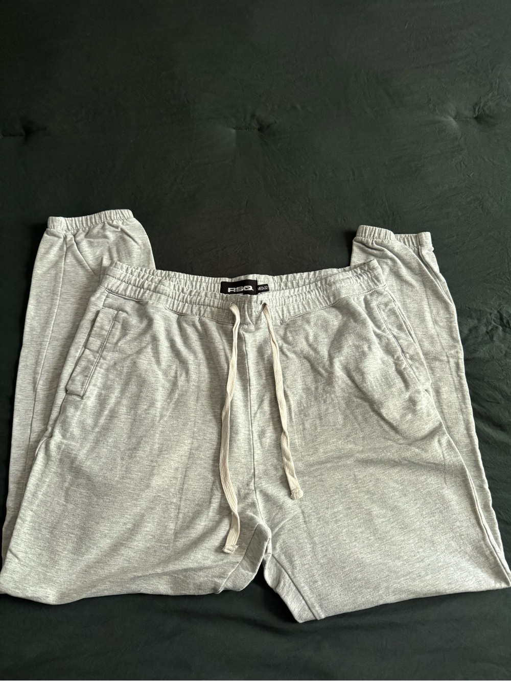 RSQ Heather Gray Drawstring Sweatpants